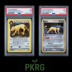 Pokemon Persian Delta Species Reverse Holo 50/113 And Dark Persian 6/110 PSA 7 - Image 1