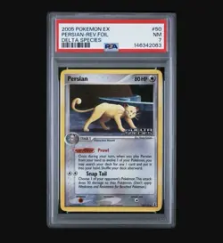 Pokemon Persian Delta Species Reverse Holo 50/113 And Dark Persian 6/110 PSA 7 - Image 2