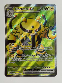 Pokemon - 212/182 Electivire ex SV10 Destined Rivals Ultra Rare Holo NM TCG - Image 1
