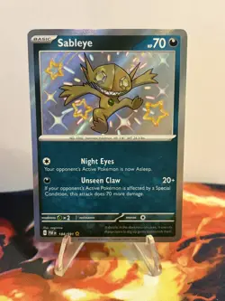 Pokemon TCG Sableye 184/091 SV: Paldean Fates Holo - Image 2