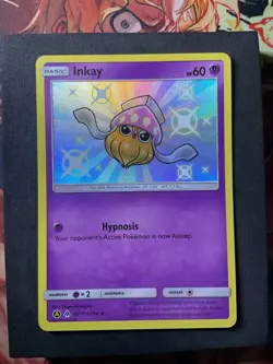 Pokemon Inkay SV17/SV94 Shiny Holo Rare Hidden Fates Near Mint - Image 1