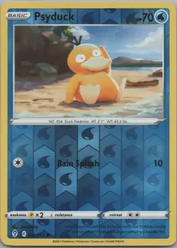 Psyduck 024/203 Common Evolving Skies Pokemon Reverse Holo Near Mint - Image 1