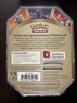 Pokemon TCG Mysterious Powers Necrozma GX Tin FACTORY SEALED - Image 4