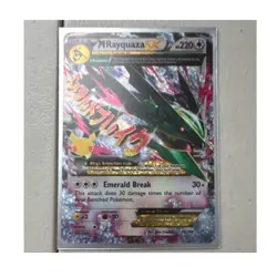 Pokemon TCG M Rayquaza EX 76/108 Celebrations Classic Collection Holo Full Art - Image 1