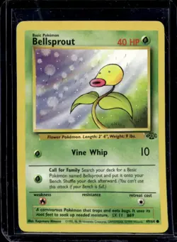 1999 Pokemon Jungle Bellsprout #49/64 - Image 1