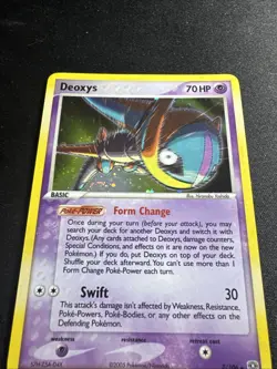 Deoxys (Speed Forme) 2/106 EX Emerald Holo Rare Pokemon TCG Nintendo LP - Image 2