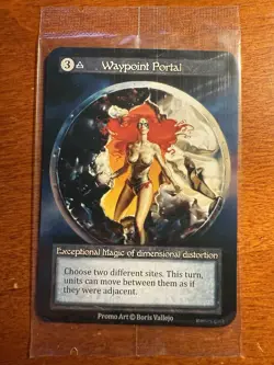 Sorcery: Contested Realm Waypoint Portal Dust Promo Alt Art NM-M - Image 1