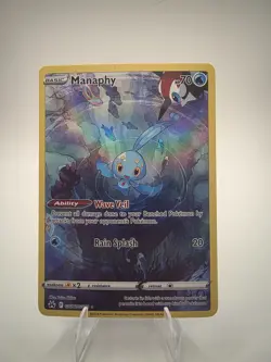 Pokemon TCG Manaphy Ultra Rare- Crown Zenith, Near Mint - Image 1