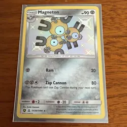 Magneton SV28/SV94 S&M Hidden Fates Shiny Vault Holo Rare 2019 Pokemon LP - Image 1
