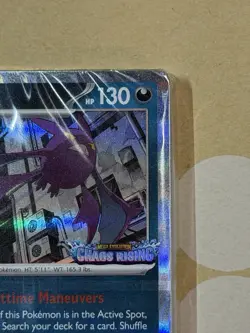 Pokemon TCG - Chaos Rising (CRI) Crobat Stamped Promo Build & Battle Sealed Deck - Image 3