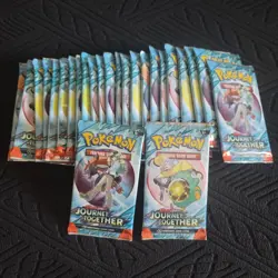 25 Pokemon Journey Together Booster Pack Bundle lot - Image 1