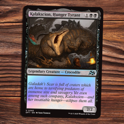 Kalakscion, Hunger Tyrant - FOIL - Aetherdrift - Magic the Gathering - Image 1