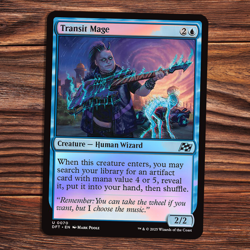 Transit Mage - FOIL - Aetherdrift - Magic the Gathering - Image 1