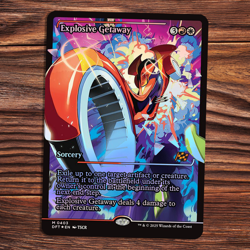 Explosive Getaway - FOIL - Aetherdrift - Magic the Gathering - Image 1