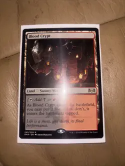 Ravnica Allegiance Magic: The Gathering Blood Crypt #245 - Image 1
