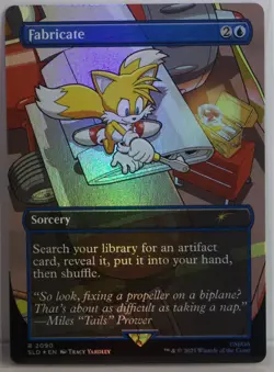 Fabricate [New, Near Mint] *Rainbow Foil* {Sonic the Hedgehog SLD} - Image 1