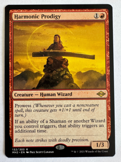 1x Harmonic Prodigy - Modern Horizons 2 - MTG - Image 1