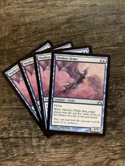 MTG 4x Mindeye Drake x4 LP Gatecrash - Image 1