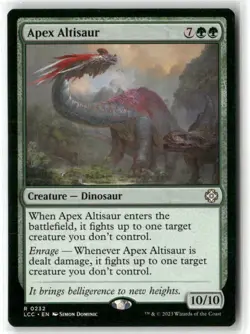 Apex Altisaur Commander: the Lost Caverns of Ixalan Regular - Image 1