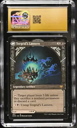 TERGRID, GOD OF FRIGHT Kaldheim Showcase Rare CGC Pristine 10 MTG EDH [NOS] - Image 2