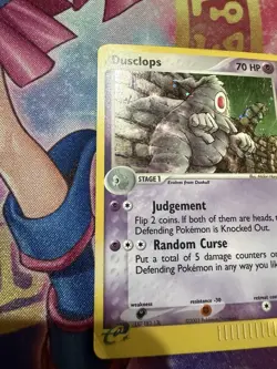 Pokemon TCG Dusclops Holo Rare Sandstorm 4/100 Heavily Played Card - Image 5