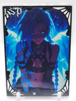 Goddess Story - Black Metal Waifu Card - Jinx - NUMBERED 105/200 - Image 1