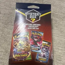 Pokemon Mystery Box Booster Packs Online Code Card Charizard Celebi Mewtwo - Image 2