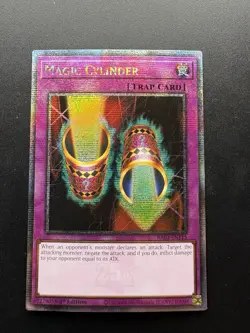 Magic Cylinder Quarter Century Secret Rare Card RA03-EN115 1st Edition - Image 1
