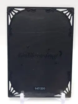 Goddess Story - Black Metal Waifu Card - Lumine - NUMBERED 147/200 - Image 2