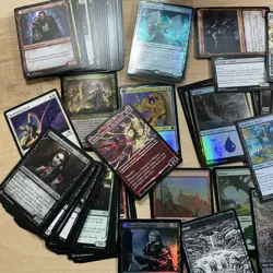Large Magic The Gathering MTG Card Collection Lot Foils Rares Lands - Image 3