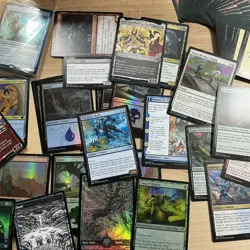 Large Magic The Gathering MTG Card Collection Lot Foils Rares Lands - Image 4