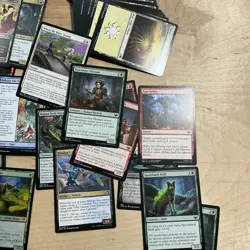 Large Magic The Gathering MTG Card Collection Lot Foils Rares Lands - Image 5