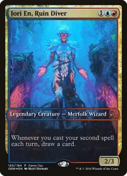 Jori En, Ruin Diver -Foil Light Play MTG Promos: Game Day and Store Championship - Image 1
