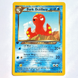 Dark Octillery 62/105 Pokemon TCG 1st Edition Neo Destiny NM Vintage 2002 Card - Image 2