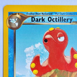Dark Octillery 62/105 Pokemon TCG 1st Edition Neo Destiny NM Vintage 2002 Card - Image 3