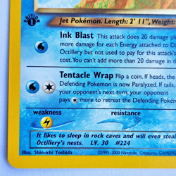 Dark Octillery 62/105 Pokemon TCG 1st Edition Neo Destiny NM Vintage 2002 Card - Image 5