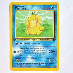 Psyduck 65/82 Pokemon TCG 1st Edition Team Rocket NM Vintage 2000 Card - Image 2