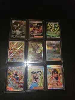 Pokemon Cards Lot of 20 SV (Base-Black Bolt) Gold Star Rare in every lot! NM+ - Image 1
