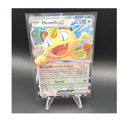 Meowth EX Full Art Holo Rare 062/088 Pokemon XY Basic Cat Type Card - Image 1