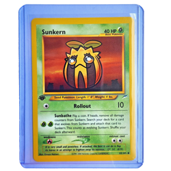 Sunkern 83/105 Pokemon TCG Neo Destiny 1st Edition NM Vintage 2002 Card - Image 1