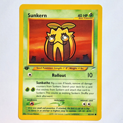 Sunkern 83/105 Pokemon TCG Neo Destiny 1st Edition NM Vintage 2002 Card - Image 2