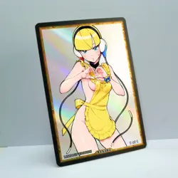 ELESA Waifu Anime Card LIMITED 1/1 Custom TCG Holo Goddess Story ACG T15382 - Image 2