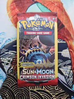 Pokemon Crimson Invasion 3 Card Mini Booster Packs Complete Art Set Lot of 4 - Image 5