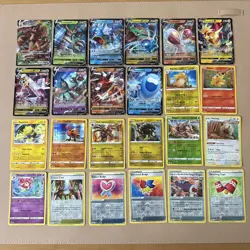 2021 Pokemon 24 Card Lot Evolving Skies VMAX, V, Full Art, Halo, Raichu - Image 1