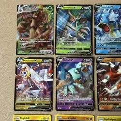2021 Pokemon 24 Card Lot Evolving Skies VMAX, V, Full Art, Halo, Raichu - Image 2