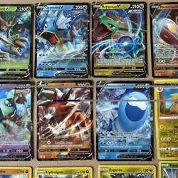2021 Pokemon 24 Card Lot Evolving Skies VMAX, V, Full Art, Halo, Raichu - Image 3