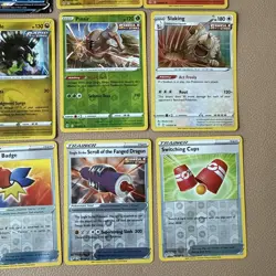 2021 Pokemon 24 Card Lot Evolving Skies VMAX, V, Full Art, Halo, Raichu - Image 5