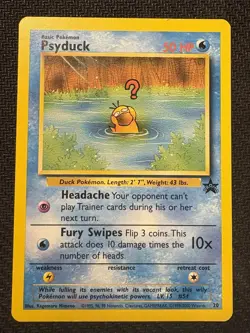Pokemon TCG Psyduck Black Star Promo #20/53 Vintage Card 2000 WOTC - Image 1