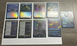 Teenage Mutant Ninja Turtles - Lot of 9 Mythic Foil Cards NO DUPES - Image 1