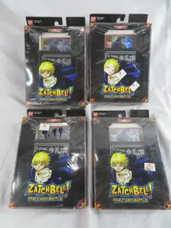 *FACTORY SEALED* Bundle of Zatch Bell! The Card Battle Packs (6 Packs, 1 Deck) - Image 2